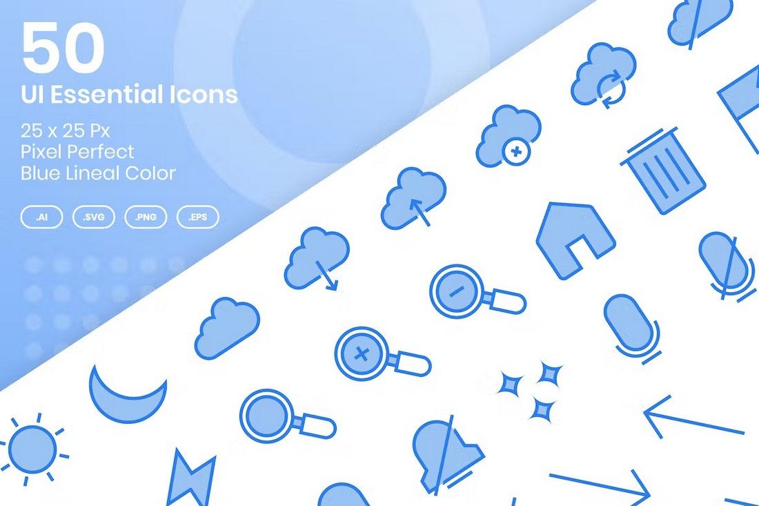 50 Essential UI Icons for iPhone