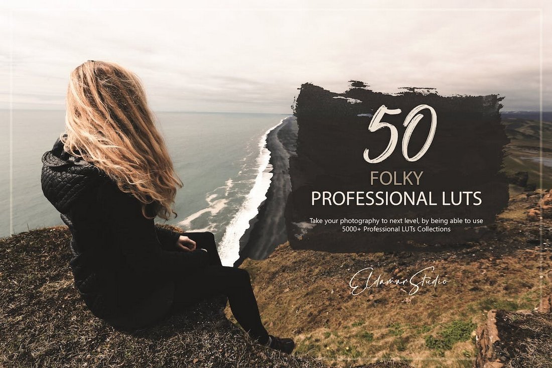 50 Folky LUTs Bundle for Photoshop