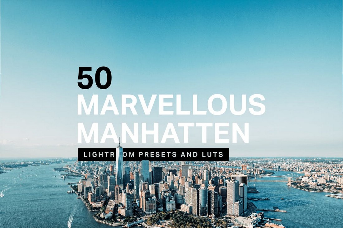 50 Manhattan Lightroom Presets & LUTs