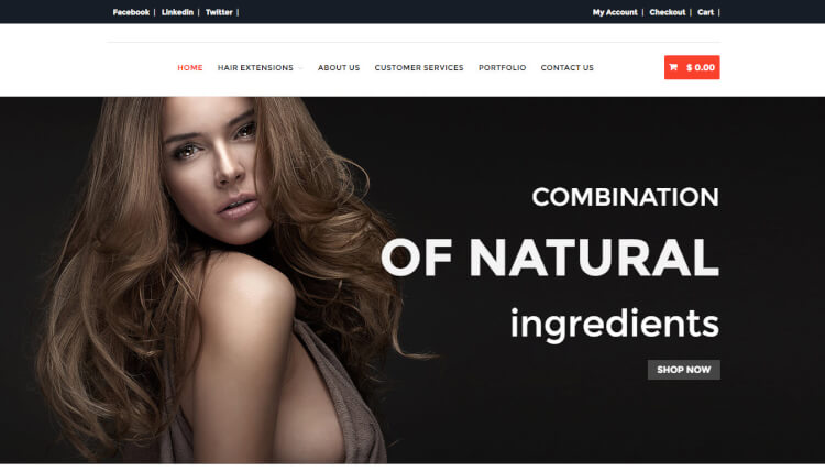 beauty salon websites