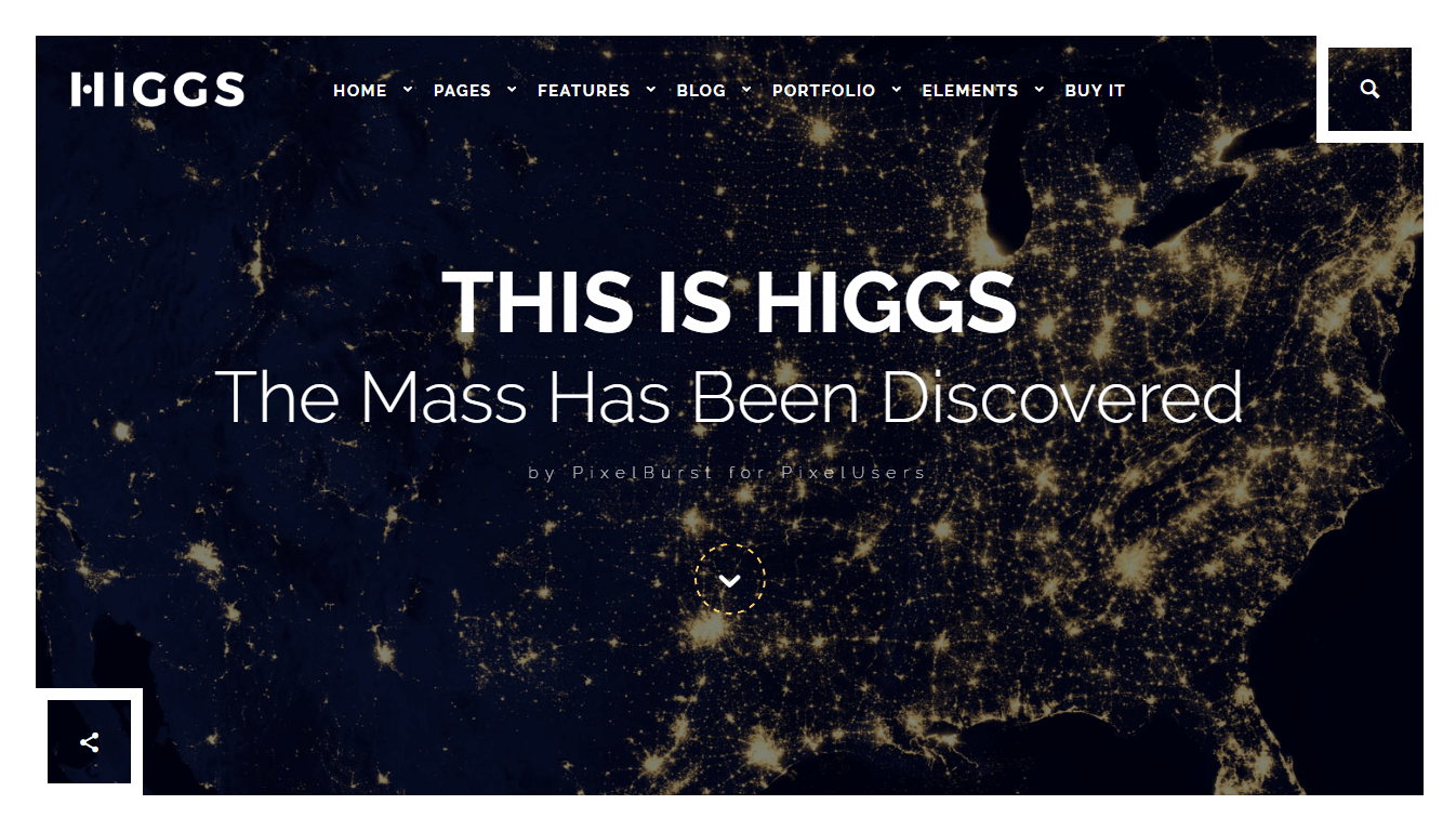 Higgs - Dark Multi-Purpose WordPress Theme