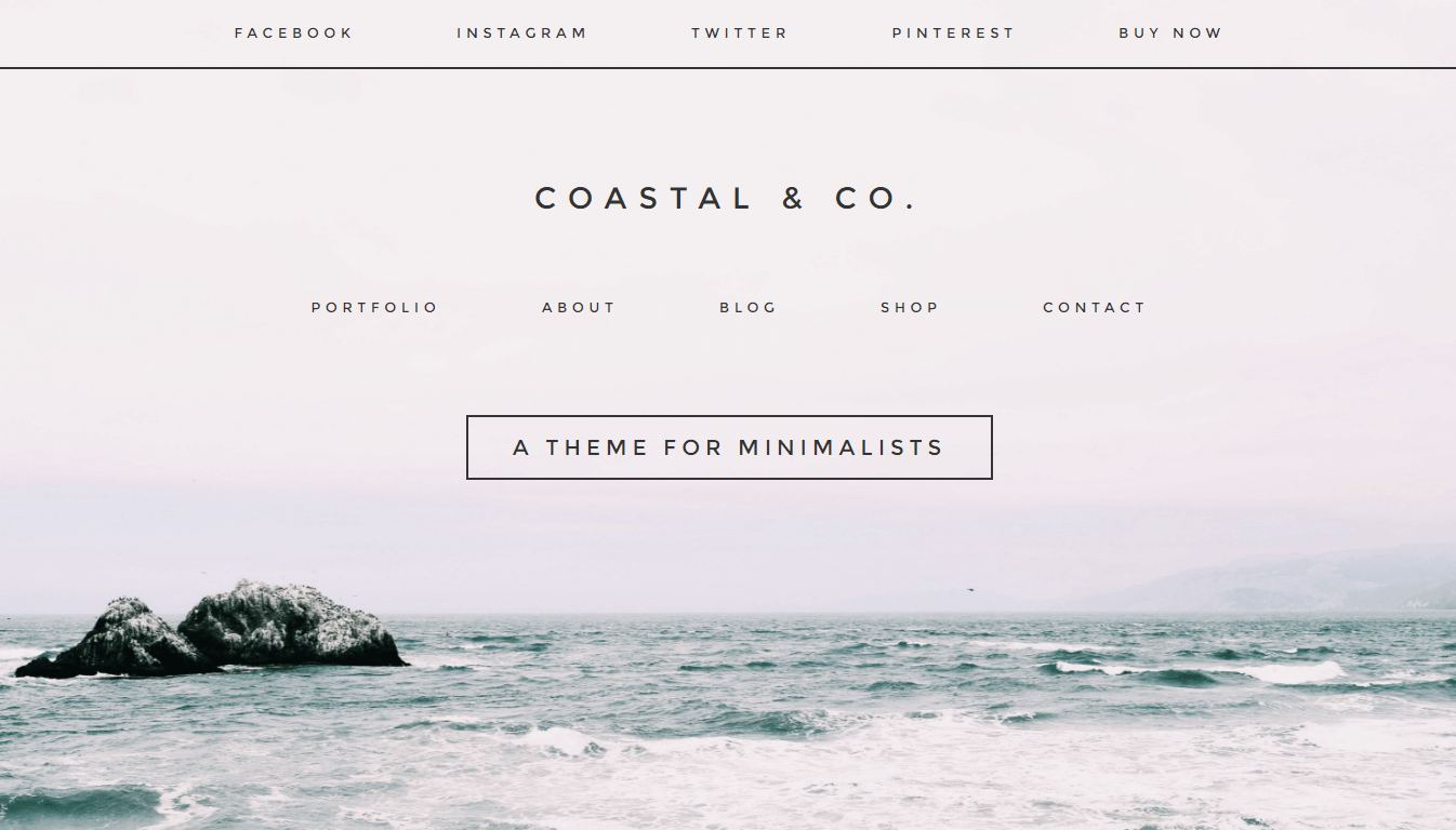 Coastal - Multi-Purpose Beginner WordPress Theme