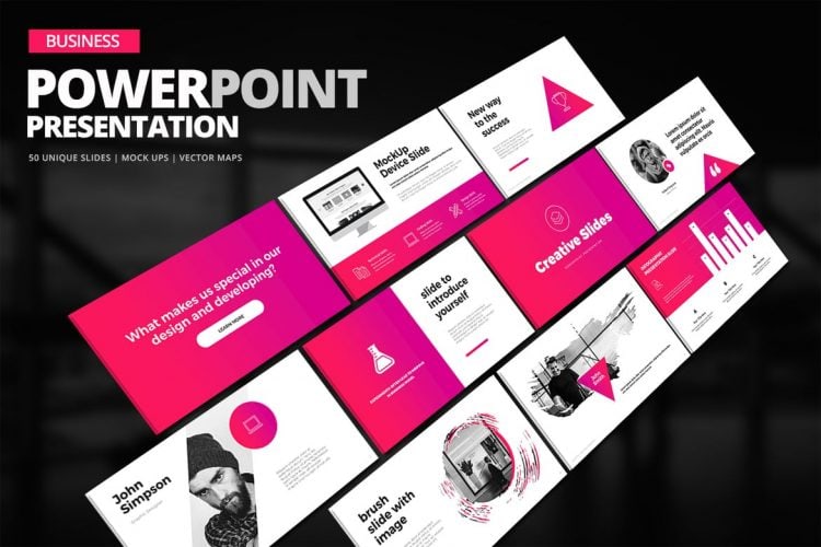 powerpoint presentation promoting your business