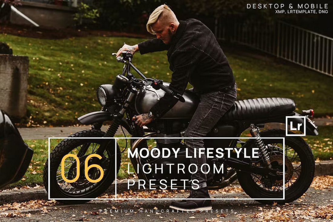 6 Moody Lifestyle Lightroom Presets