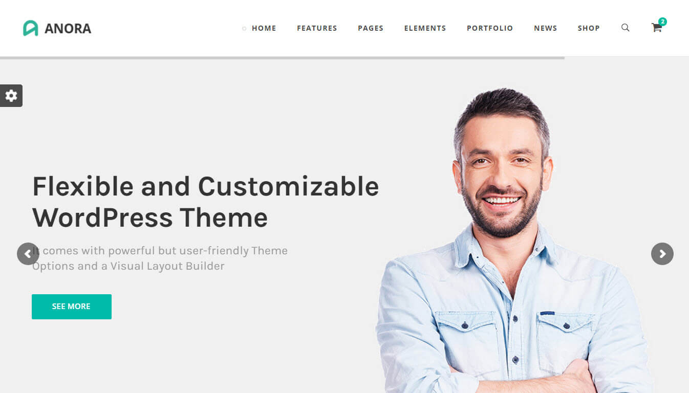 Anora - Business & Corporate WordPress Theme