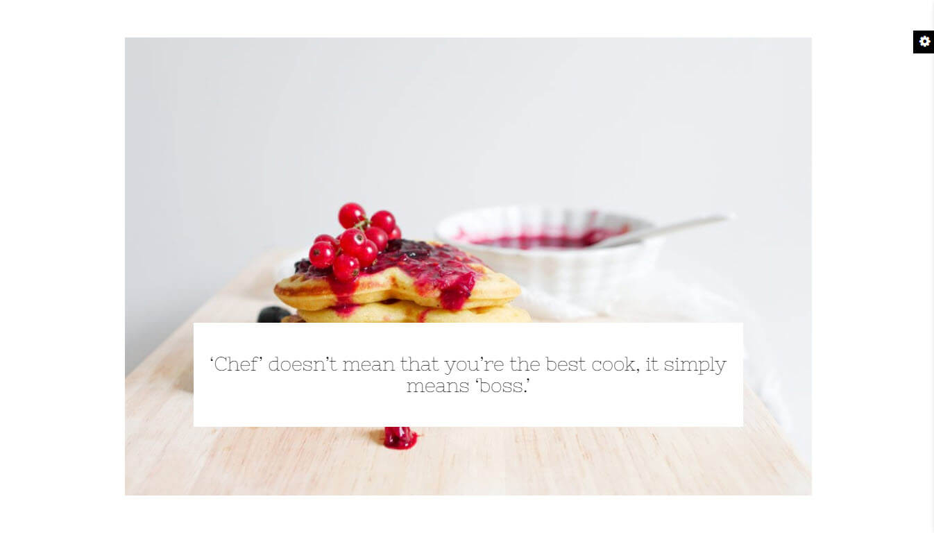 CookBook - Instagram Food Blogging WordPress Theme