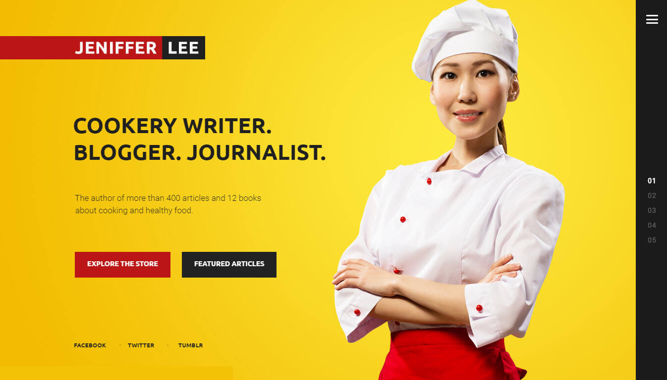 Food Magazine - Cookery WordPress Theme