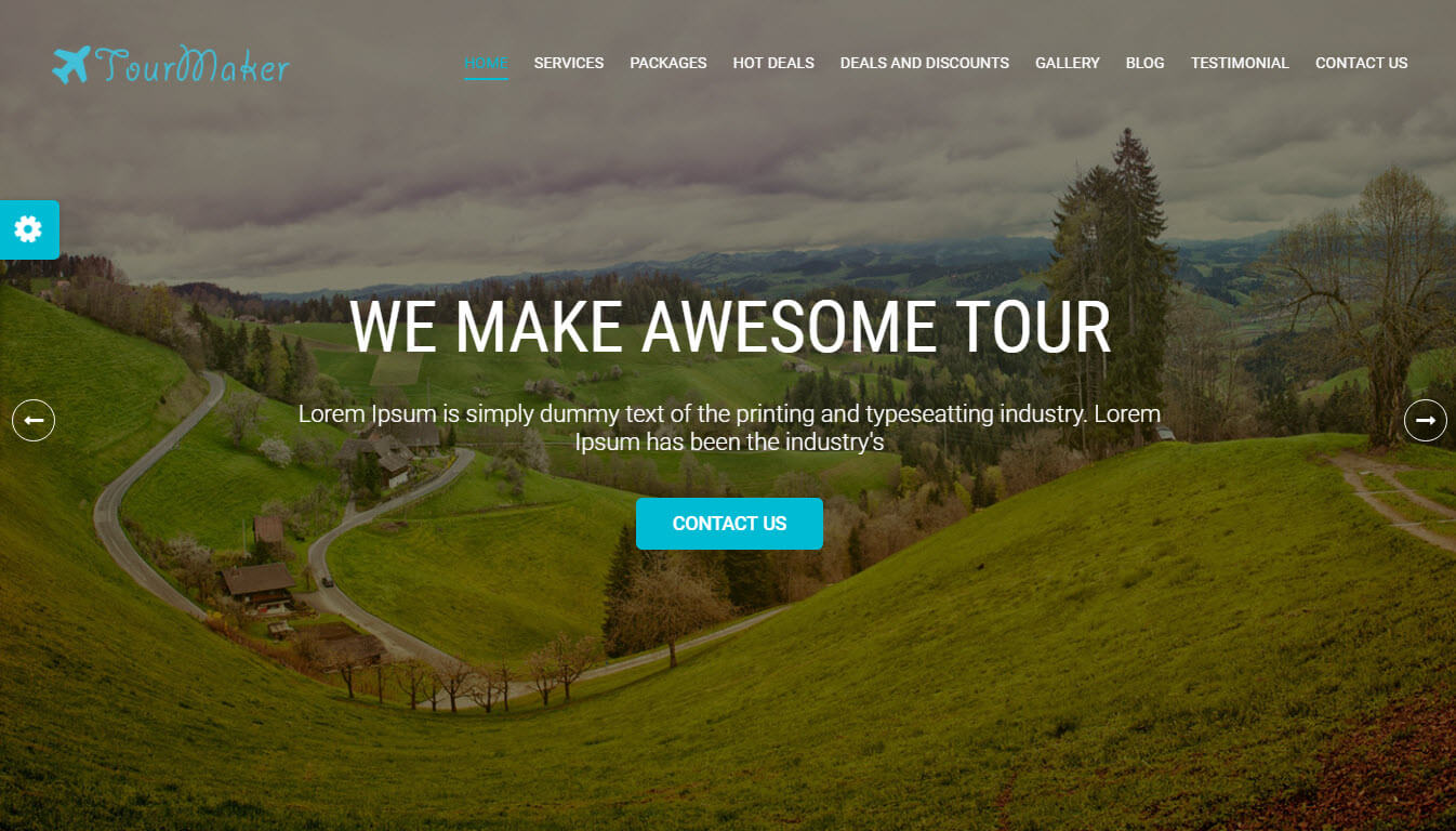 Tour Maker – Travel Agency WordPress Theme