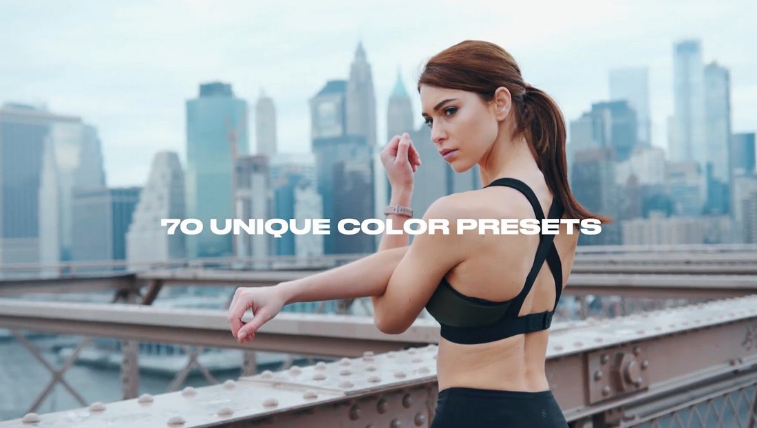 70 Unique Cinematic LUTs for Premiere Pro