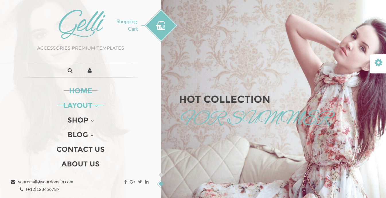 Gelli - Jewelry Store WordPress Theme
