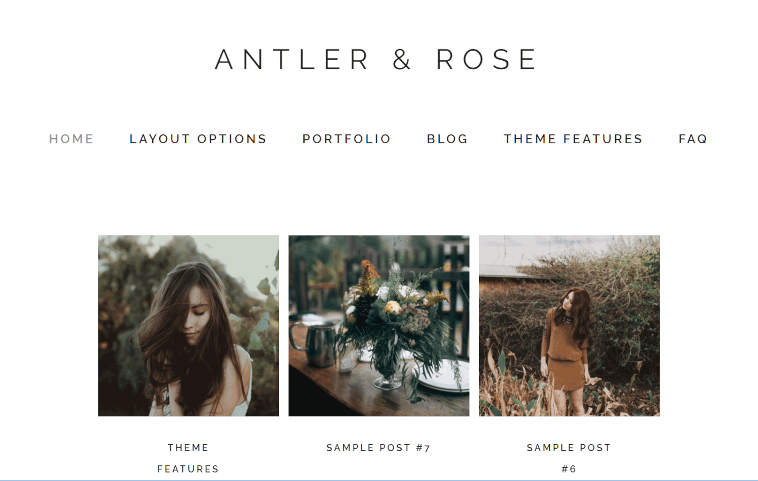 Antler and Rose