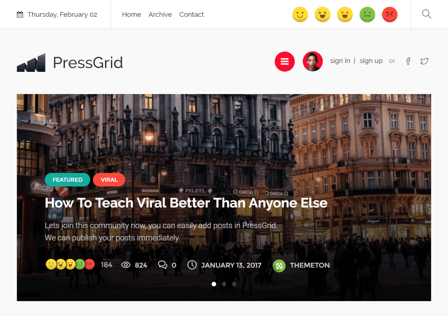 PressGrid