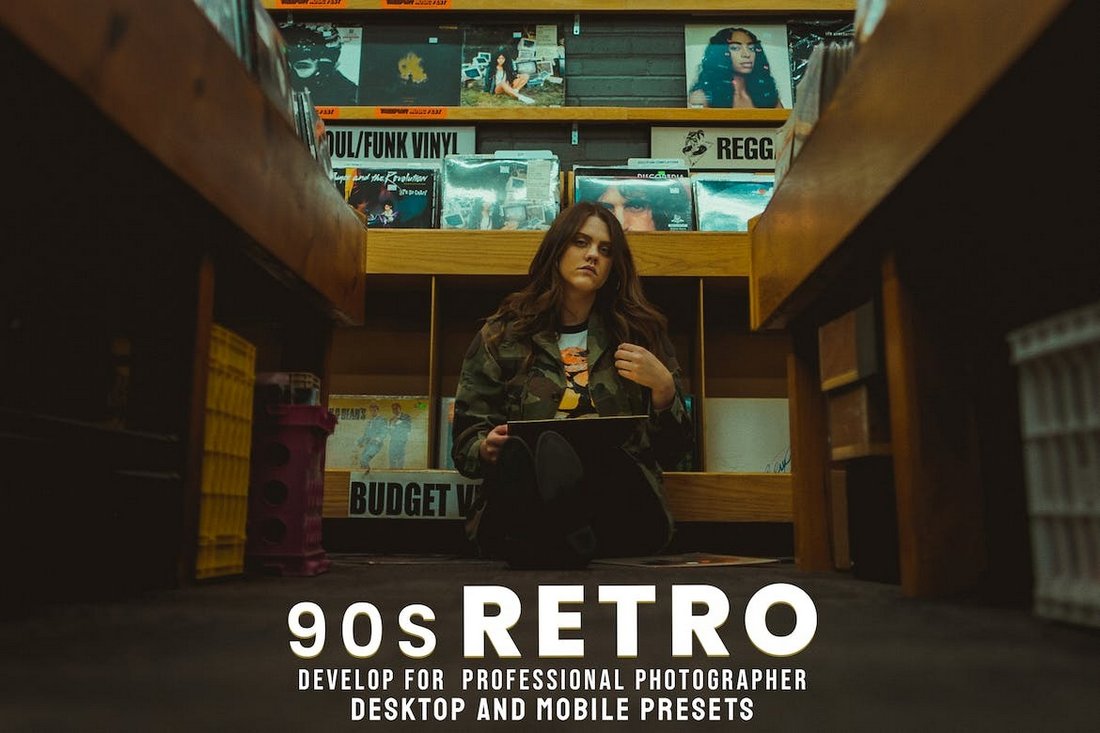 90s Retro - Lightroom Desktop & Mobile Presets