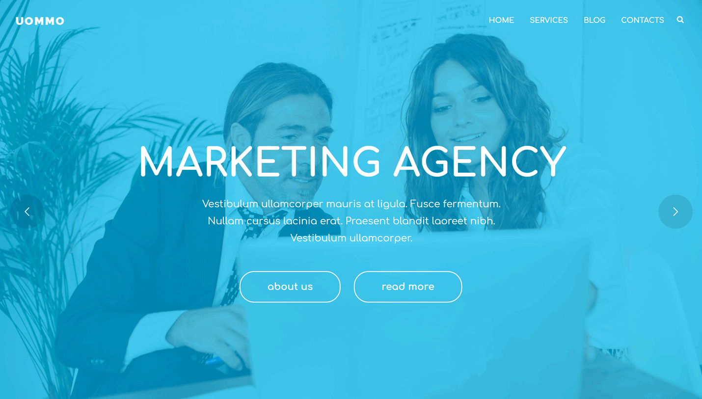 Uommo - Digital Marketing Visual Composer WordPress Theme
