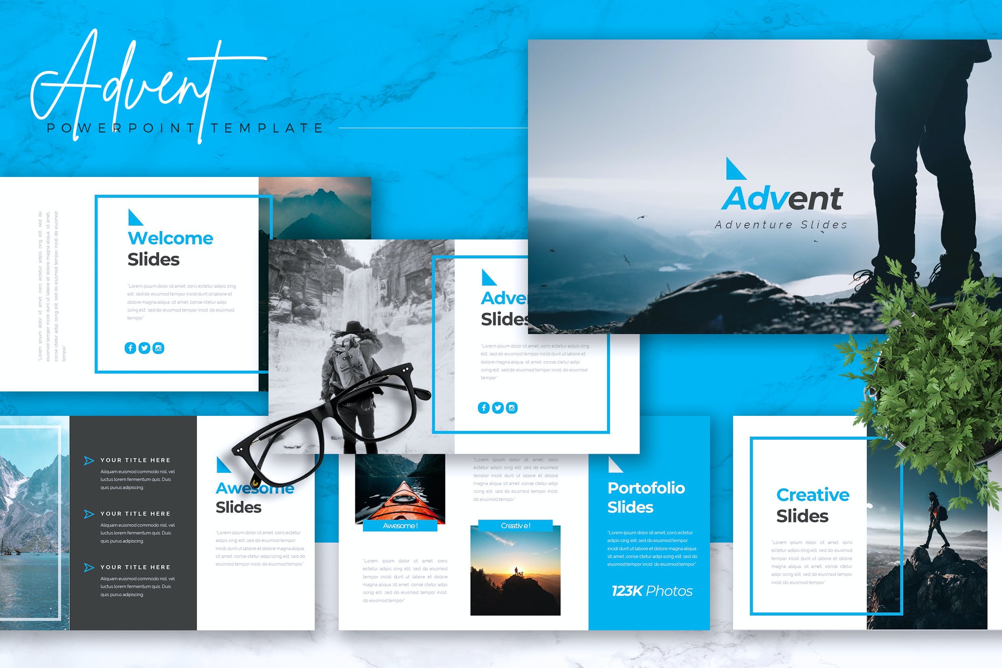 ADVENT - Adventure Powerpoint Template