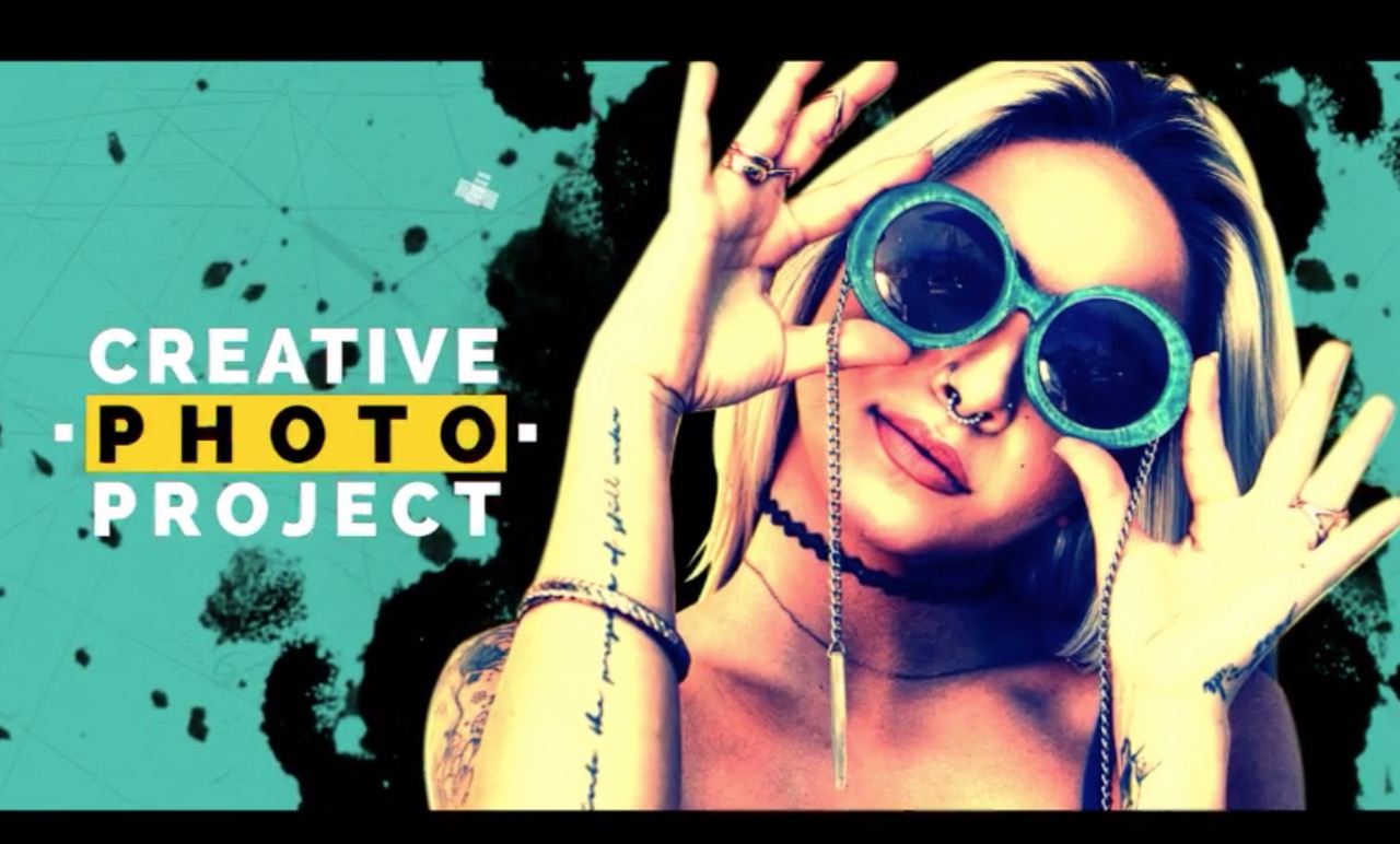 photo presentation template after effects