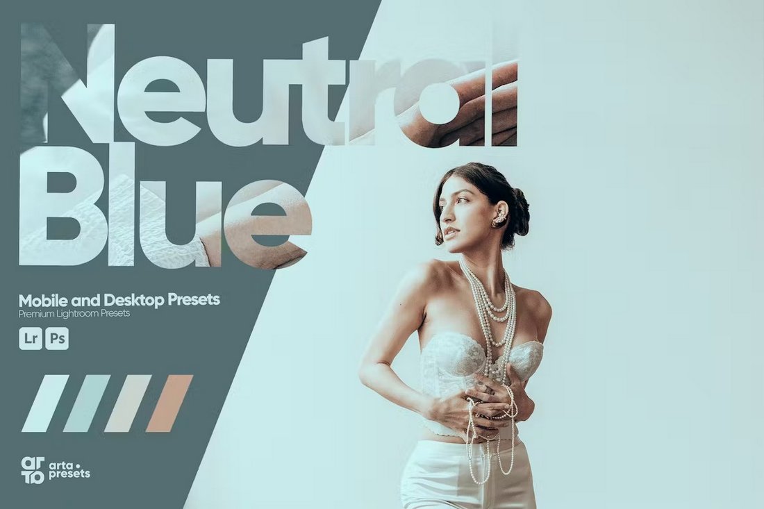 ARTA - Neutral Blue Lightroom Instagram Presets