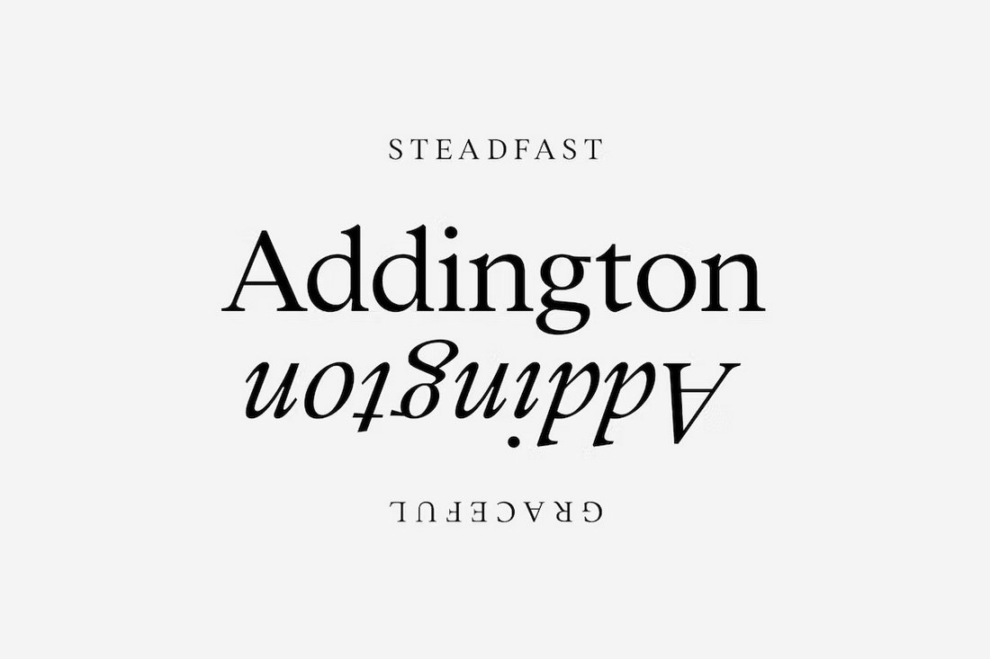 Addington CF - Serif Font Family for Business