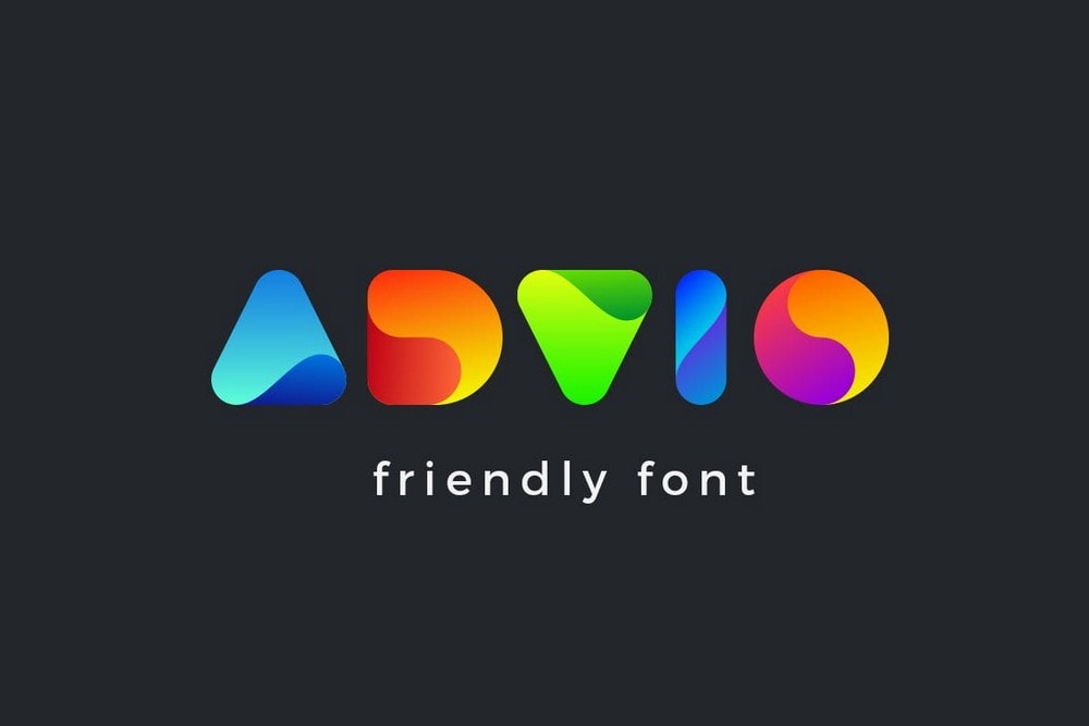 Advio - Unique Logo Font