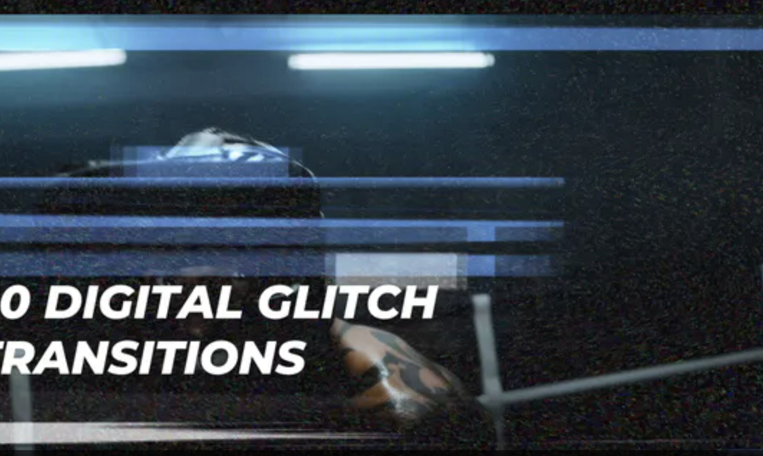 After Effects Glitch Transitions