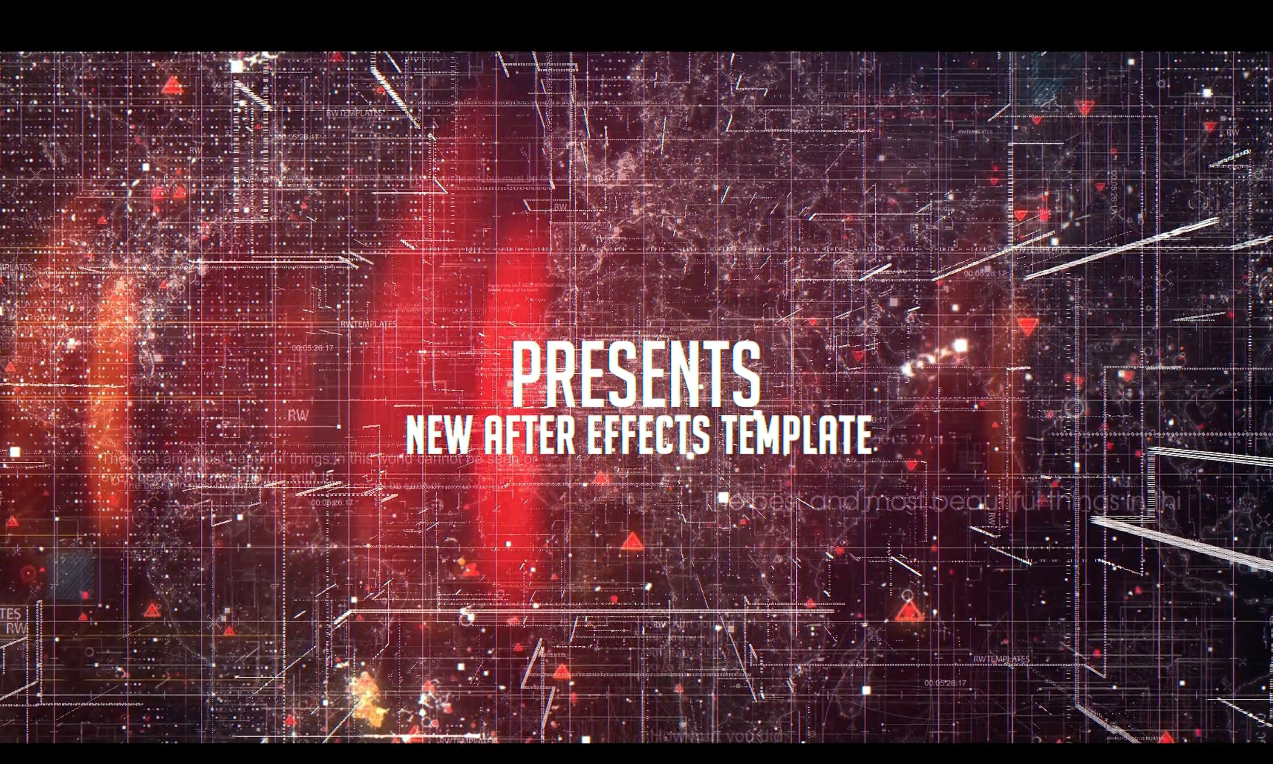 After Effects Movie Trailer Template