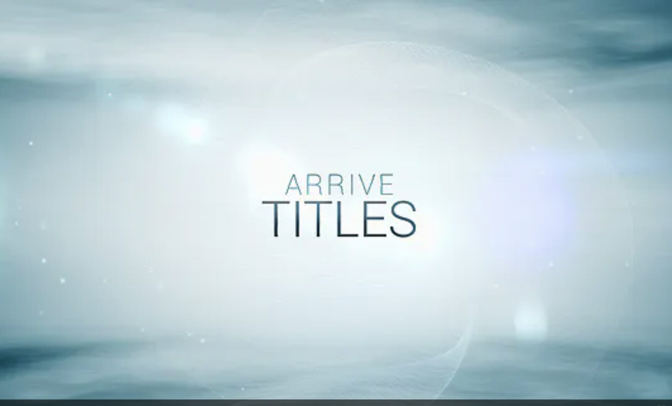 After Effects Title Template