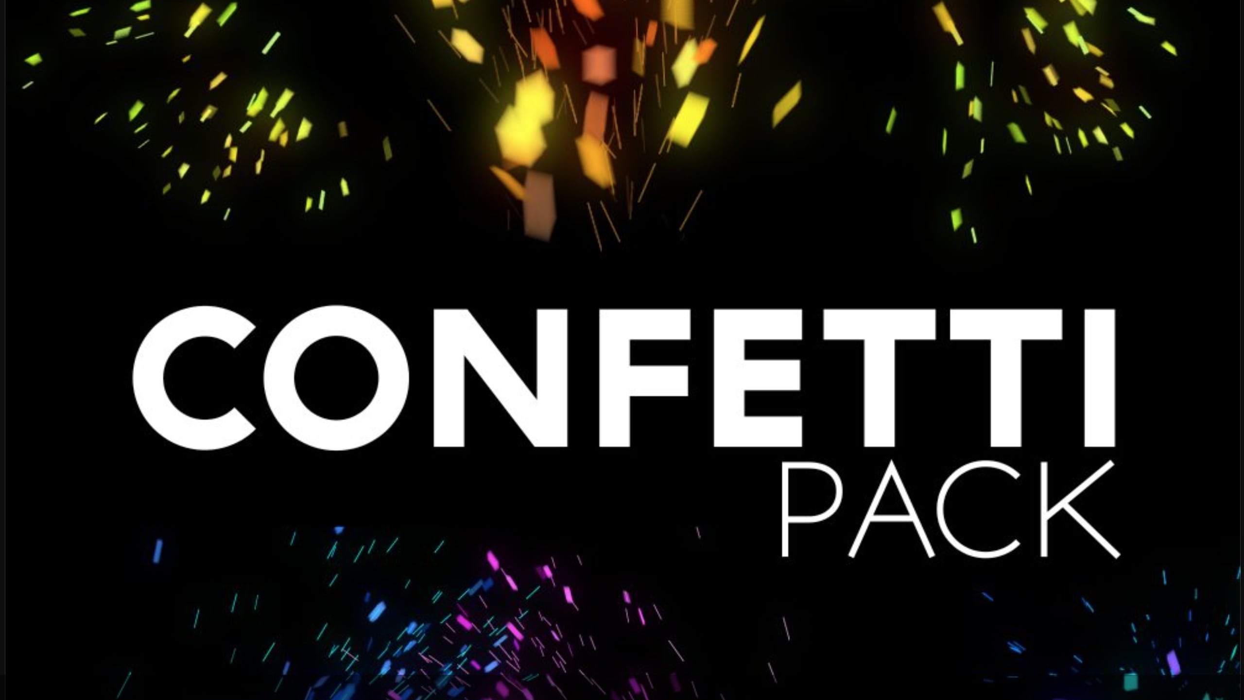 After Effects confetti templates