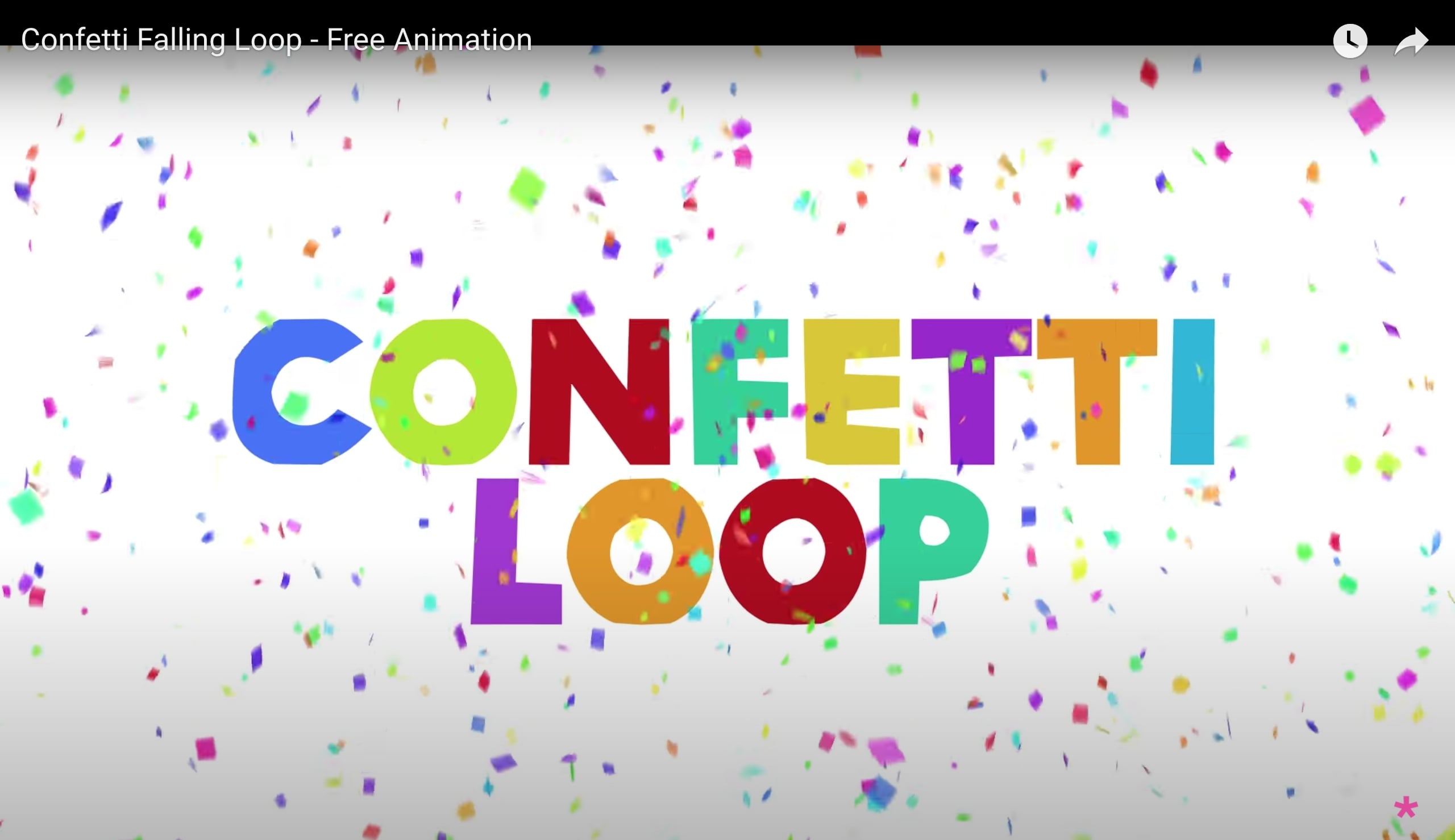After Effects Confetti Template Free Printable Word Searches