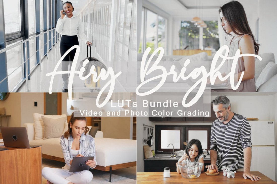 Airy Bright LUTs Bundle for Premiere Pro