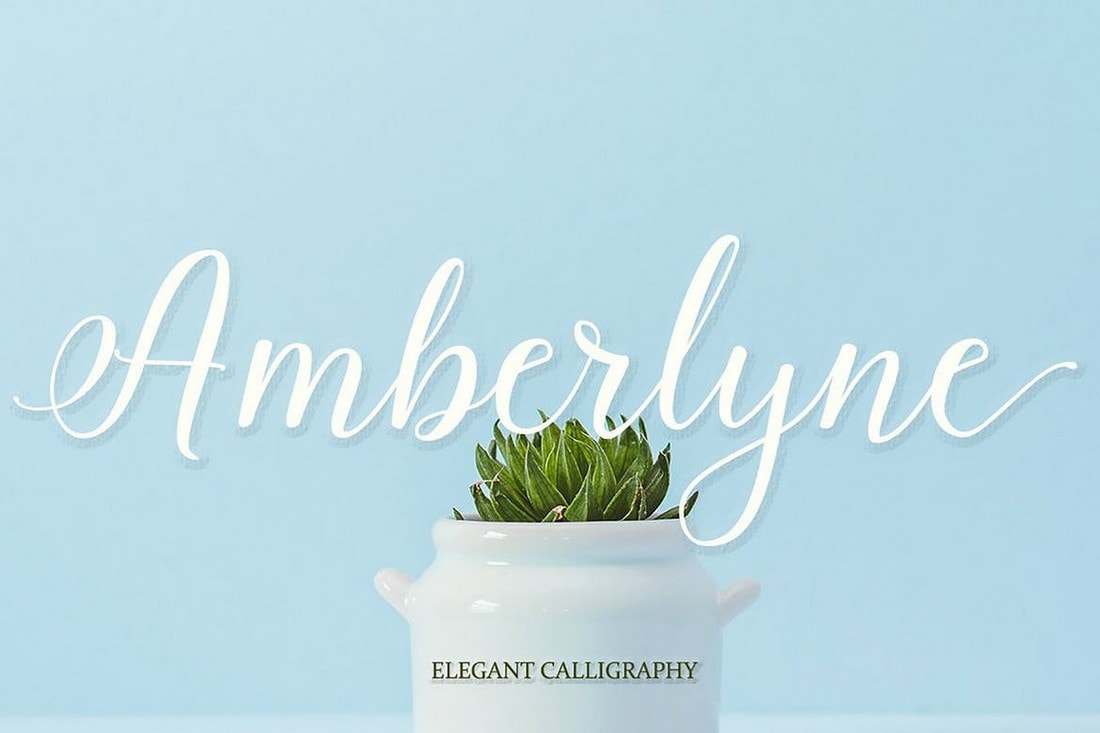 Amberlyne - Elegant Handwritten Font