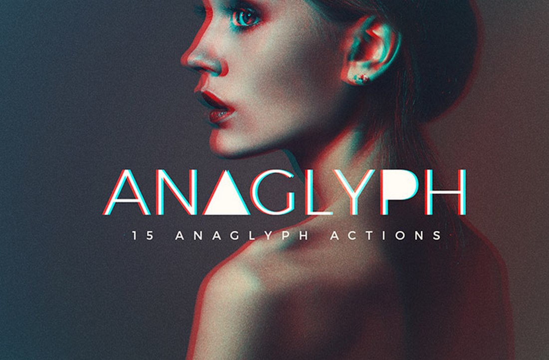 Anaglyph - 15 Free Photoshop Actions