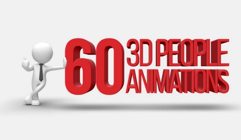 Animated 3D People After Effects Presets