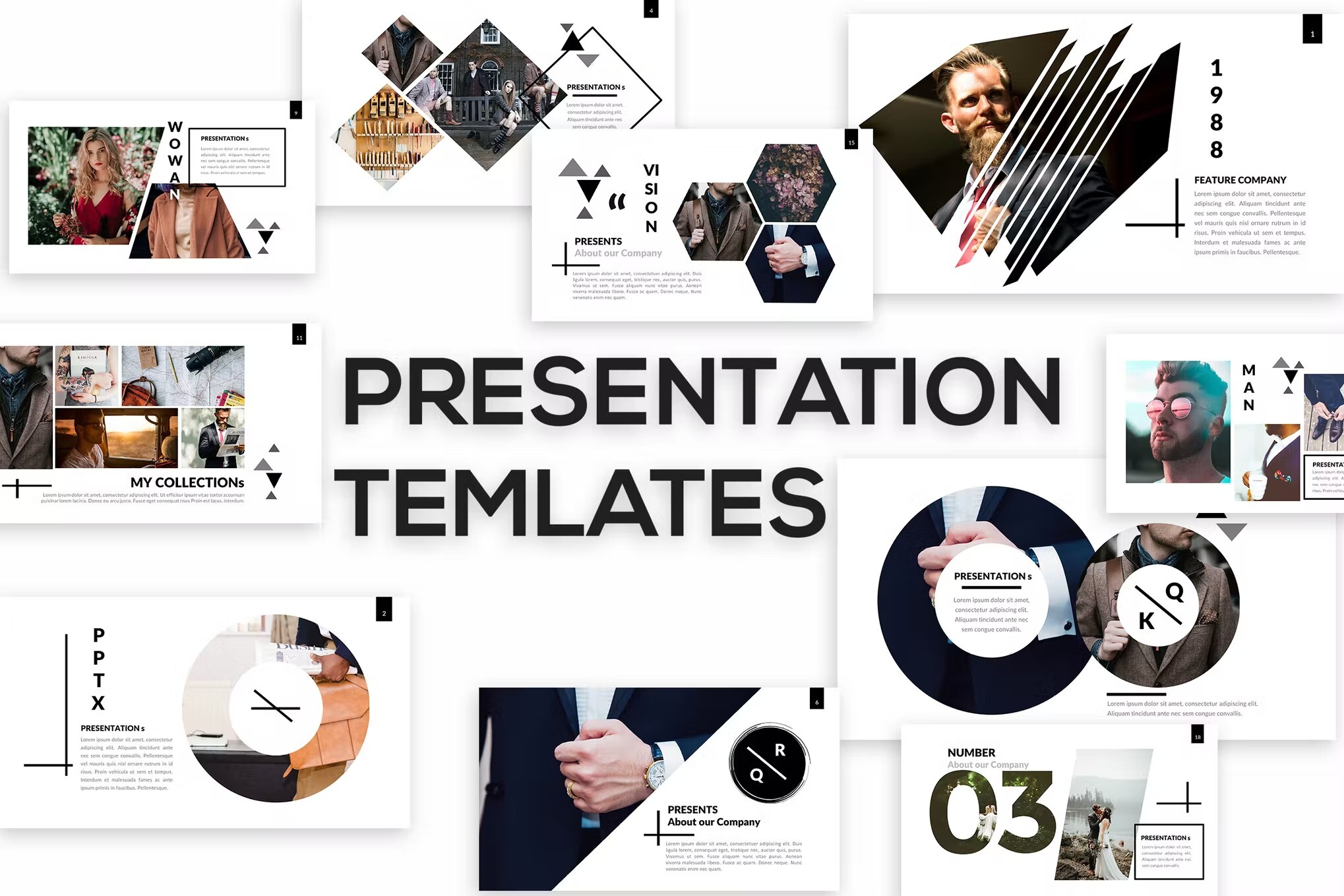 Animated Keynote template