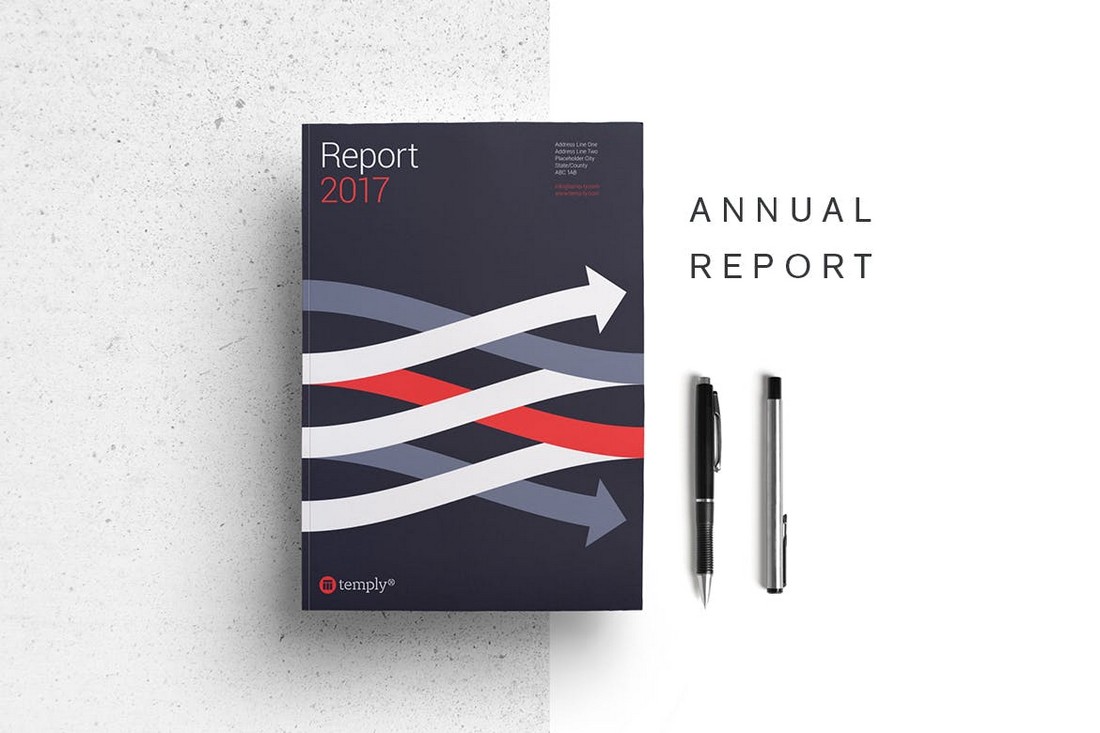 annual report template free download annual report template
