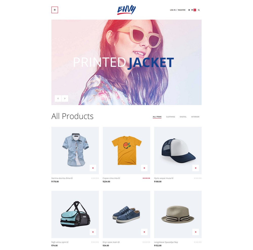 Ap-Envy free shopify theme