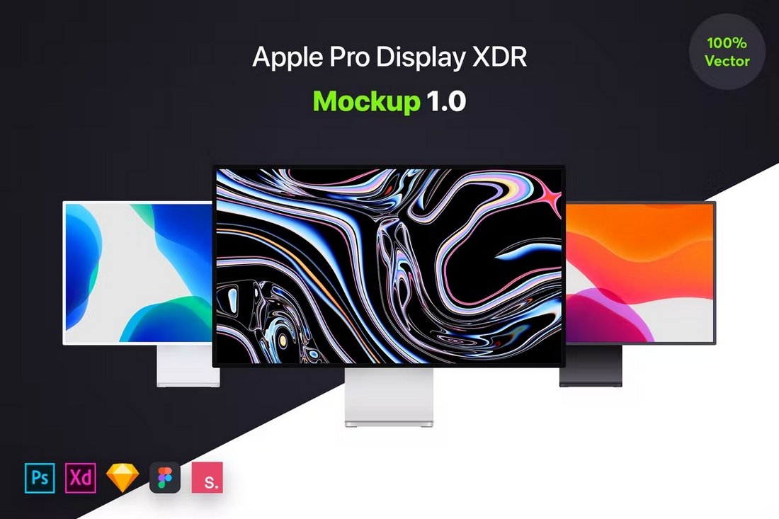 Apple Pro Display XDR Figma Mockup