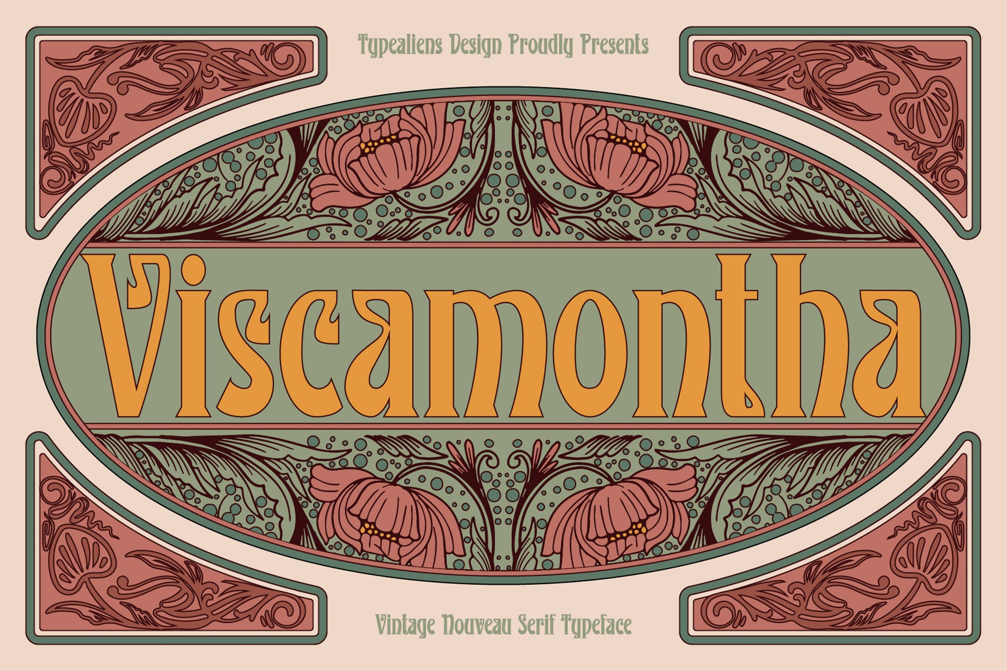 Art Nouveau Font