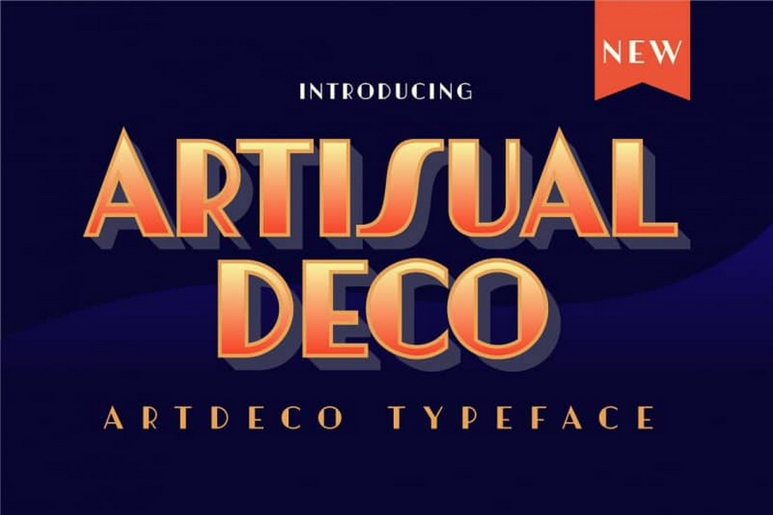 Artisual - Free Art Deco Display Font