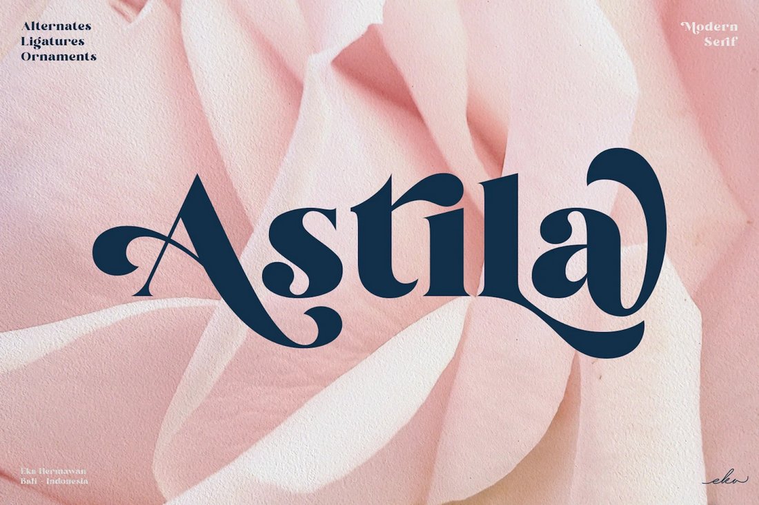 Astila - Free Business Logo Font