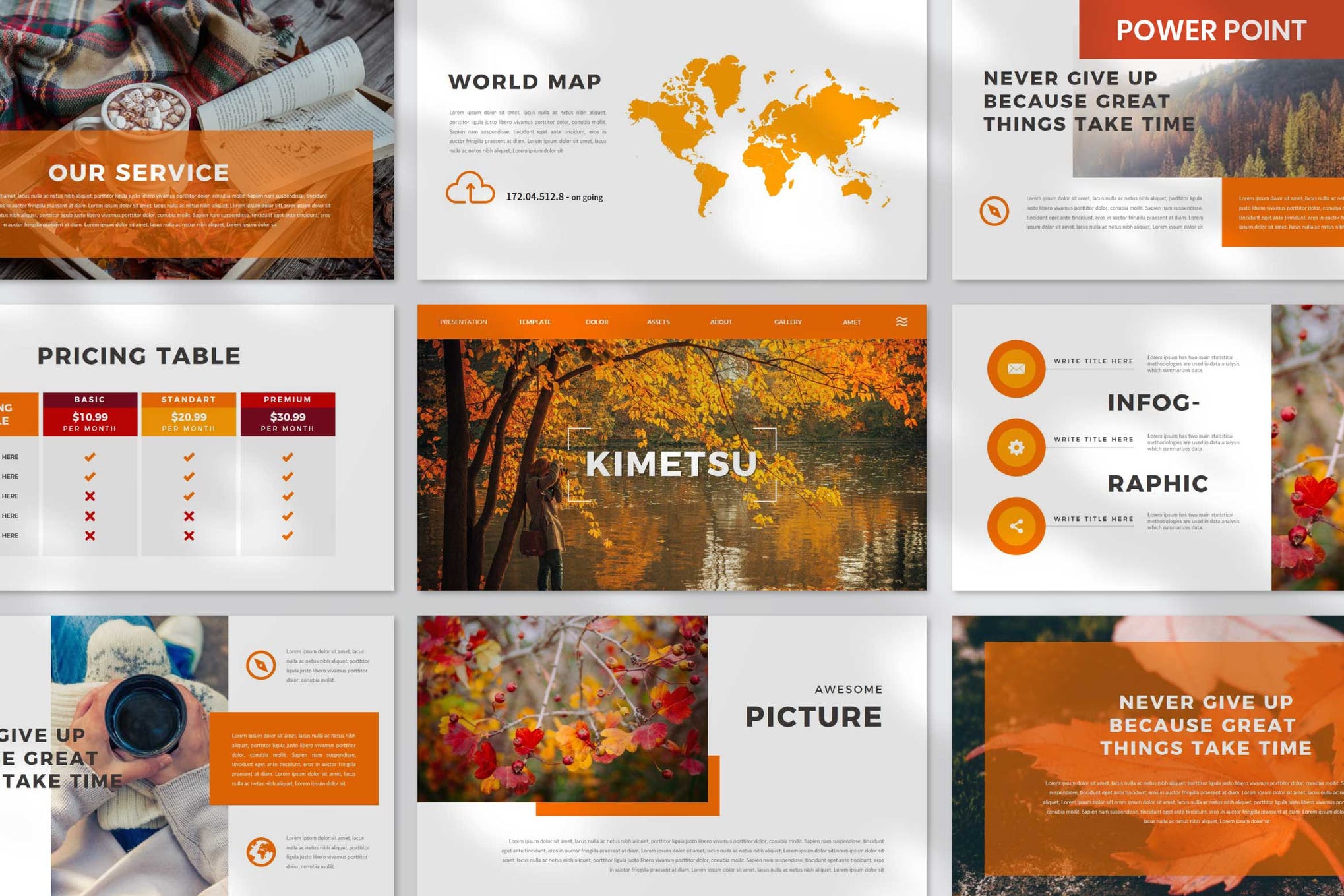 Autumn Multipurpose PowerPoint Template