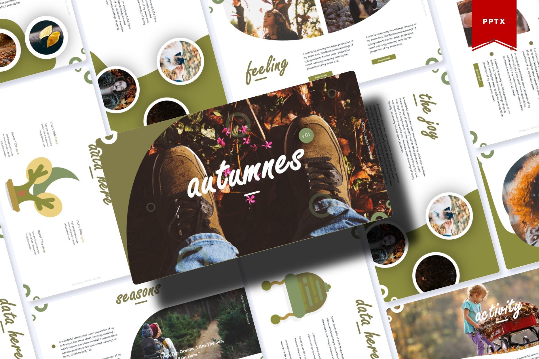 Autumnes Powerpoint Template