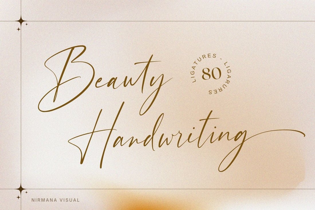 Beauty Handwriting - Free Wedding Calligraphy Font