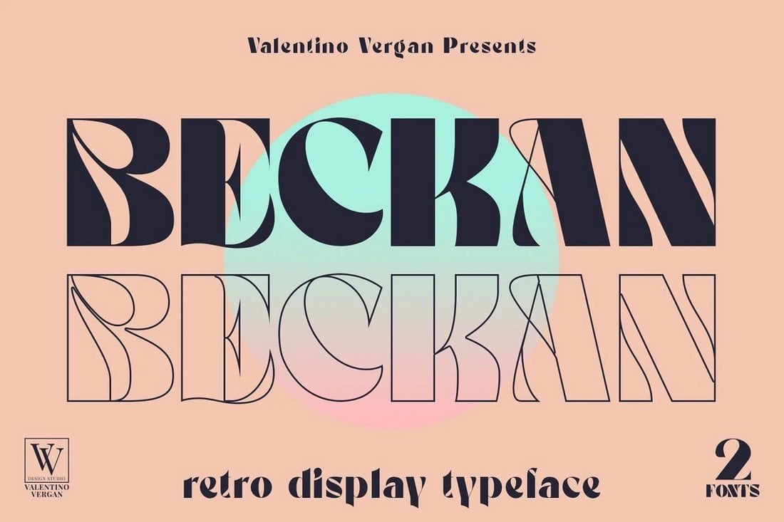 Beckan - Free Modern Font