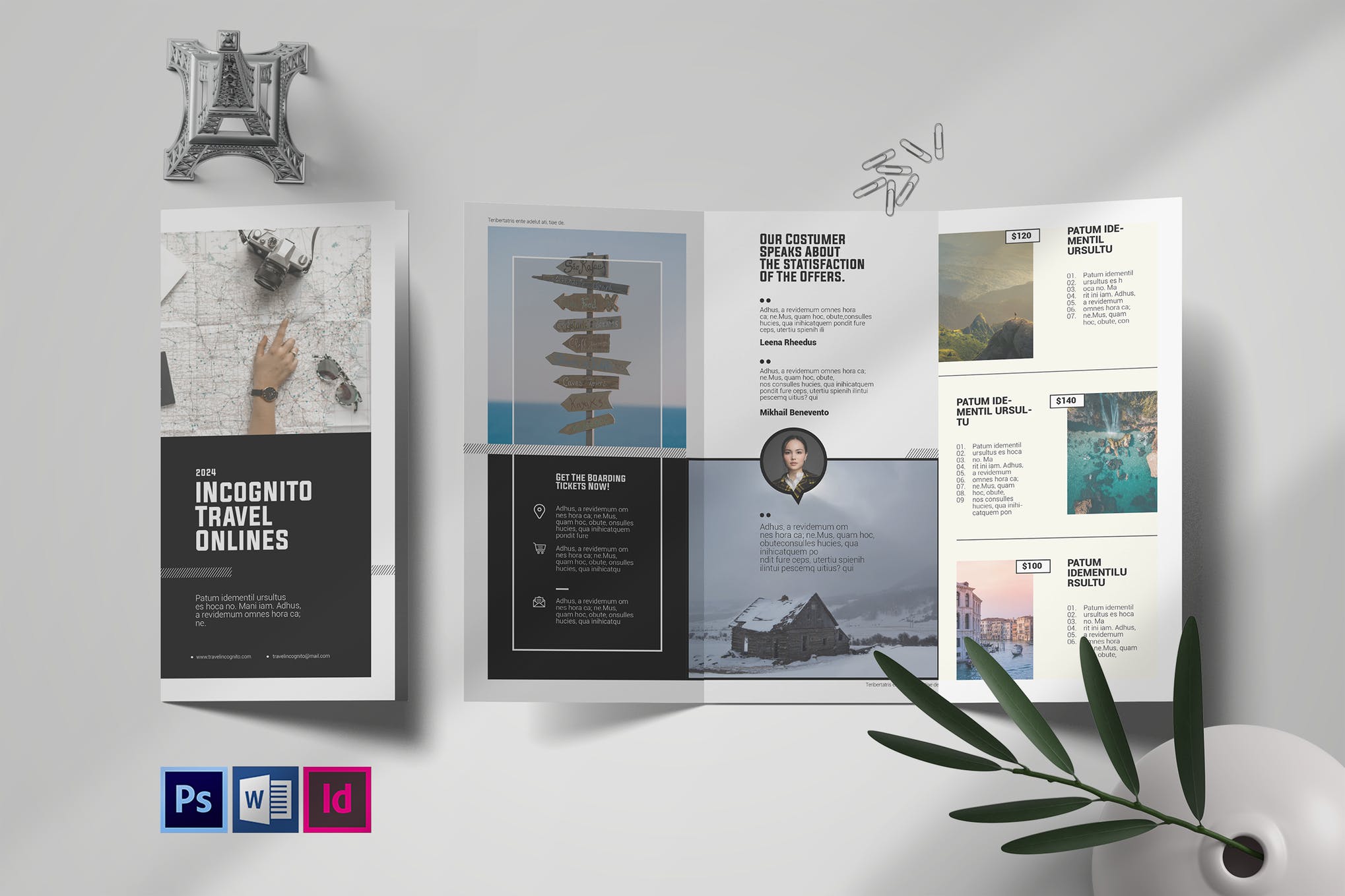 22+ Best Brochure Templates (Word & InDesign) 22 - Theme Junkie With Catalogue Word Template