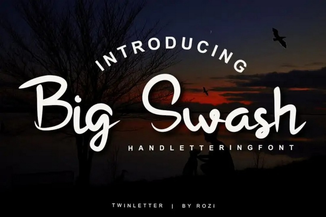 Big Swash - Free Script Font