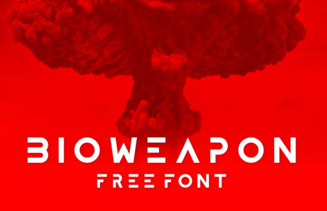 Bioweapon - Free Monogram Font