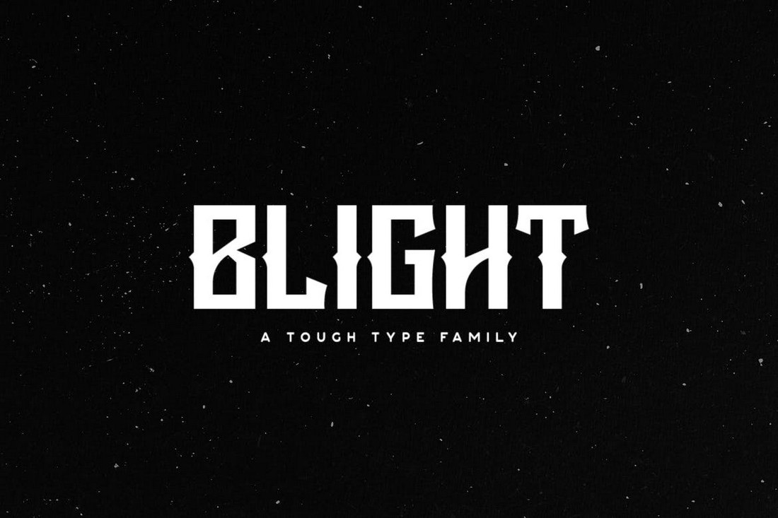 Blight - Font Band Heavy Metal