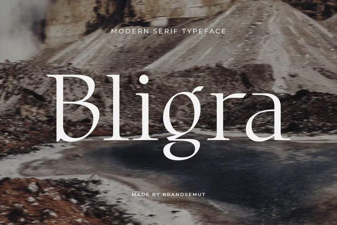 Bligra - Modern Serif Font