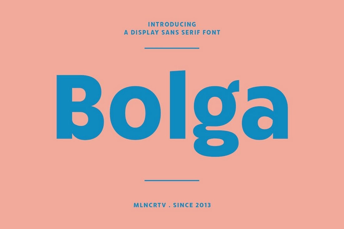 Bolga - Sans Serif Business Font