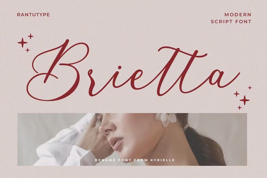 Brietta - Elegant Script Font